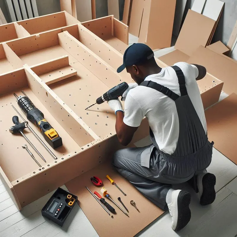 Montagem Móvel Usado