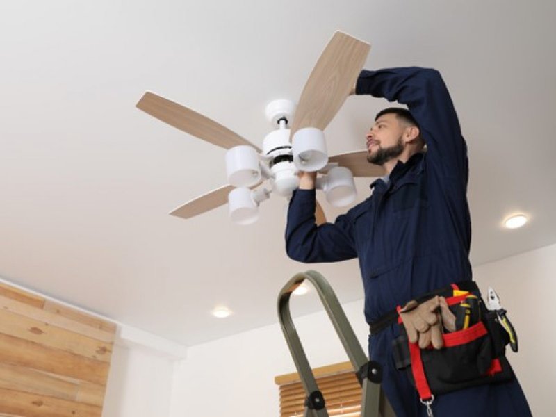 Instalação de Ventilador de Teto