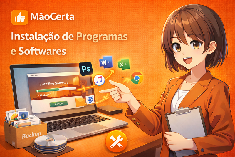 Instalação de Programas e Softwares